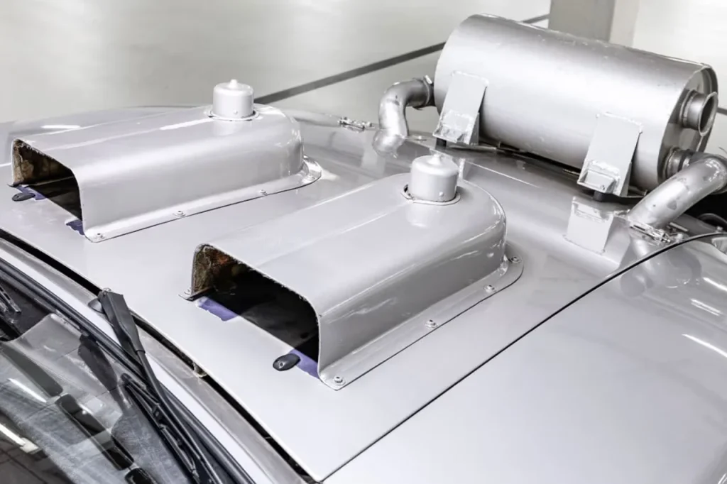 Porsche used a noise pollution test vehicle that looked straight out of a Mad Max movie for over 30 years