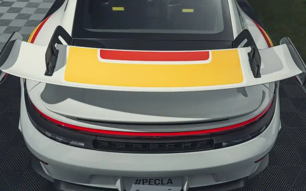 Porsche used Monterey Car Week to unveil a new bespoke livery package for the 911 GT3 in honor of Andial Motorsports