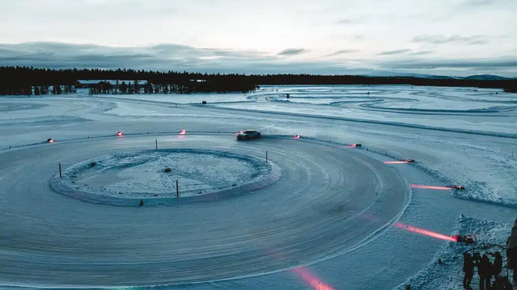 Porsche Taycan GTS set a Guinness World Record after drifting 11 miles on ice