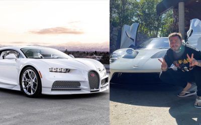 Post Malone unveils new Ford GT as he puts his $3 million custom Bugatti Chiron up for sale