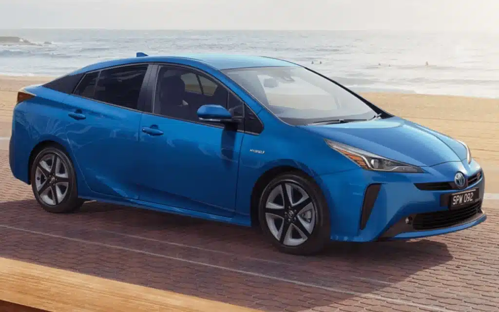 The Toyota Prius is the top-selling hybrid of 2025, with sales up 85.5 percent and the only EV ahead of it is the Tesla Model 3