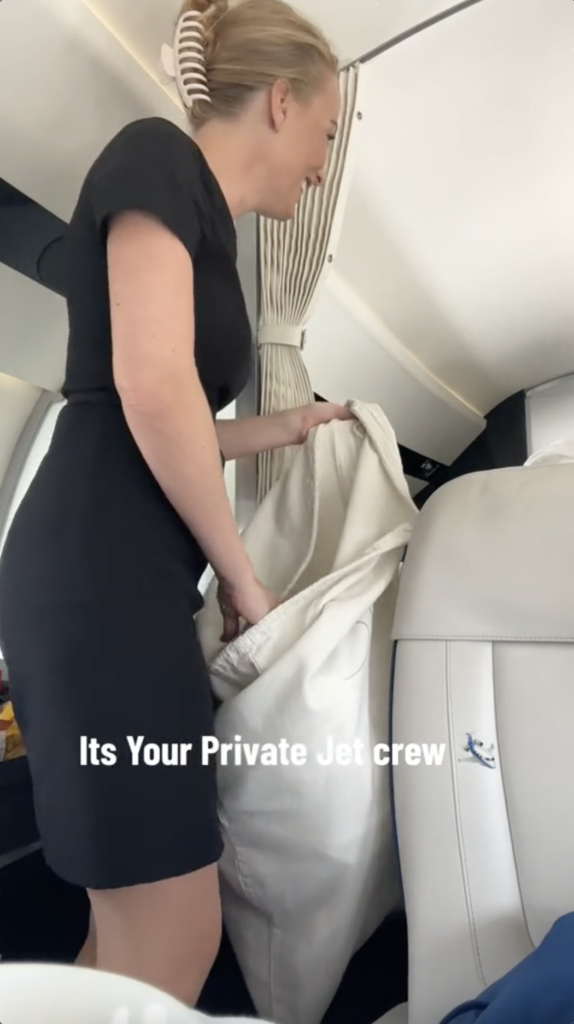 Private jet host reveals job isn't as glamorous as people think
