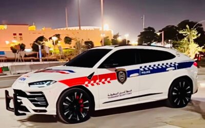 Qatar police are getting around in a Lamborghini Urus at the World Cup