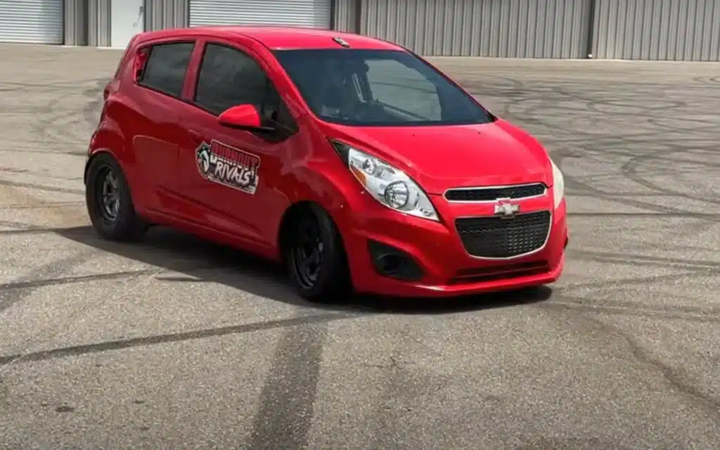 quarter-mile record Chevy Spark Nebraska