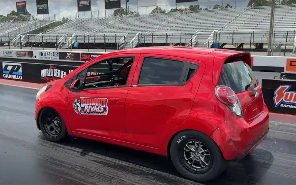 quarter-mile record Chevy Spark Nebraska