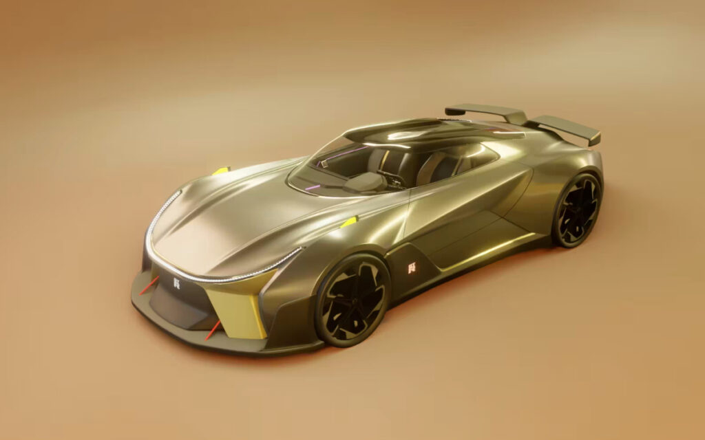 R36 Nissan GT-R render by Ulises Morales