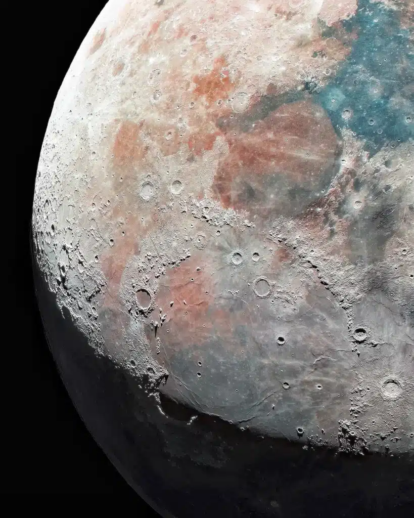 Mega-detailed images of the Moon took 250,000 frames to capture