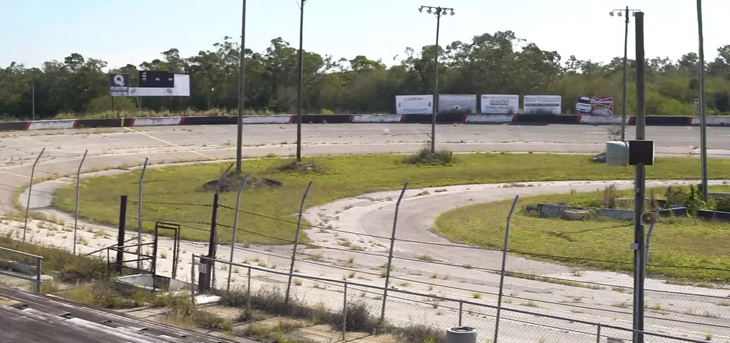 YouTuber bought an abandoned Florida race track and turned it into a 'Freedom Factory' for extreme car events