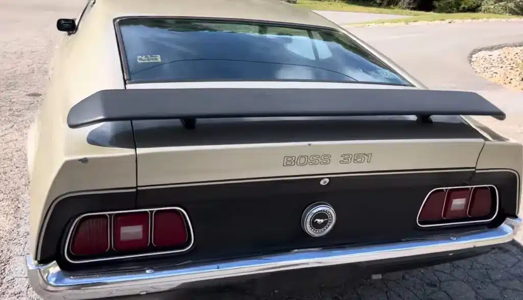 Rare 1971 Ford Mustang Boss 351 missing key feature