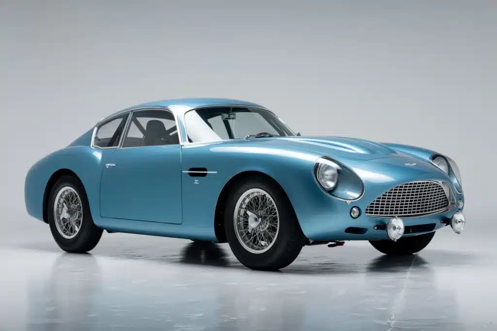 This is the first half of the Aston Martin DBZ pairing - the DB4 GT Zagato Continuation.