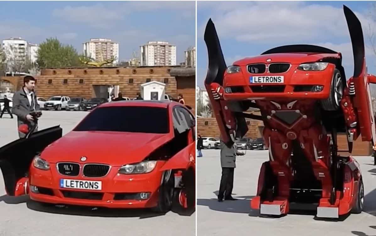 A group of engineers has designed a real transformer