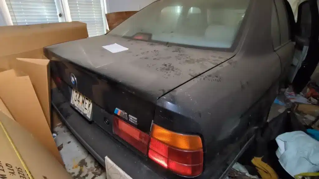 bmw e34 m5 abandoned mansion