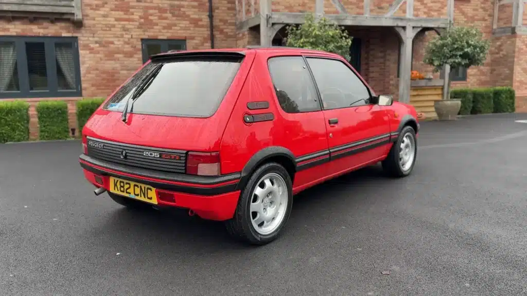 Peugeot 205 GTI dream car not a Ferrari or Lamborghini