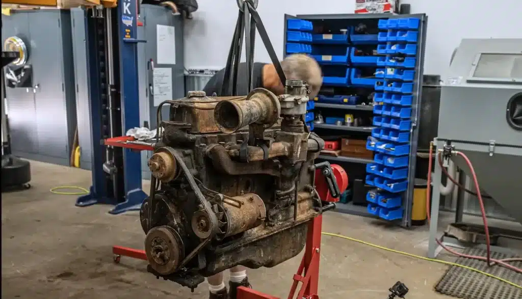 rebuilding rusty car engines