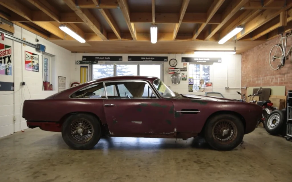 A forgotten 1960 Aston Martin DB4 buried under decades of decay is now getting a second shot at life, thanks to a determined F1 engineer from the UK.