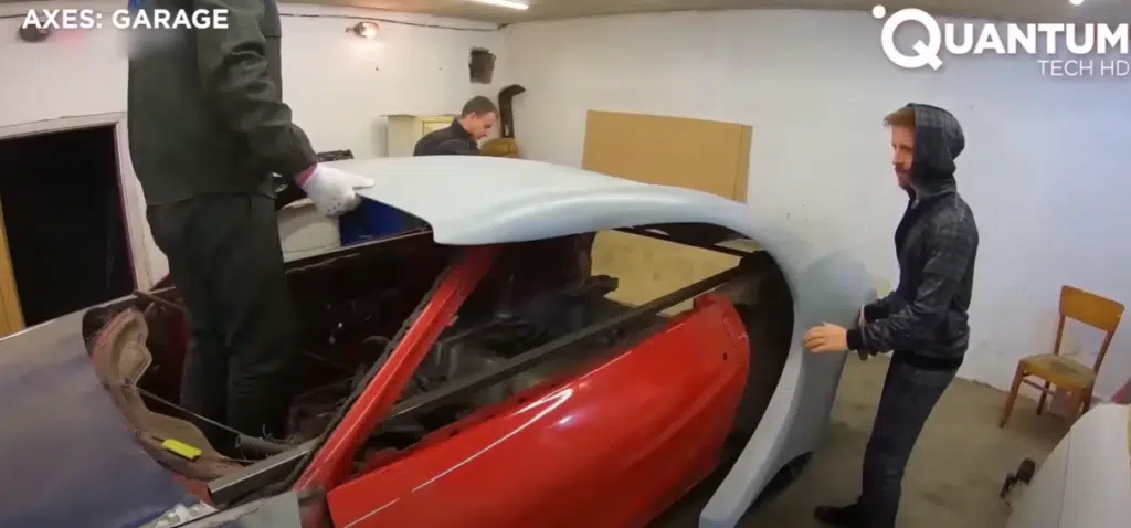 These guys built a custom Bugatti in genius way using three old cars