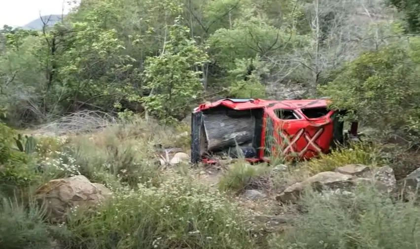 Man uses Google Earth to find old crashed cars he's never seen before in California