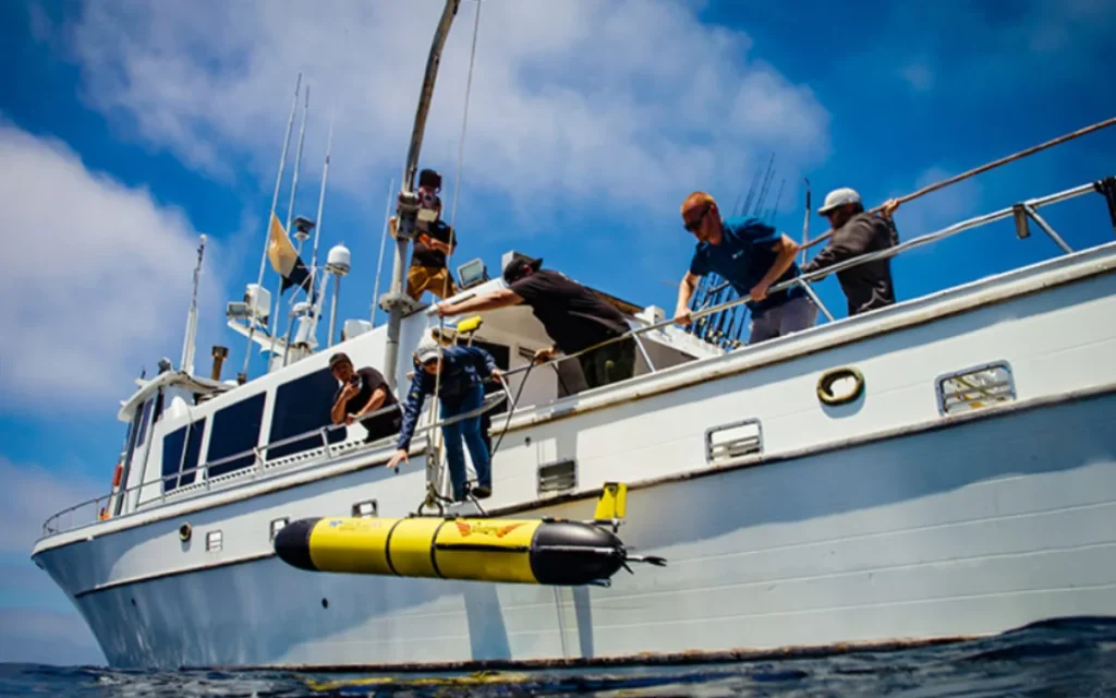 An autonomous underwater robot glider named Redwing has begun a mission to become the first-ever to circumnavigate the globe