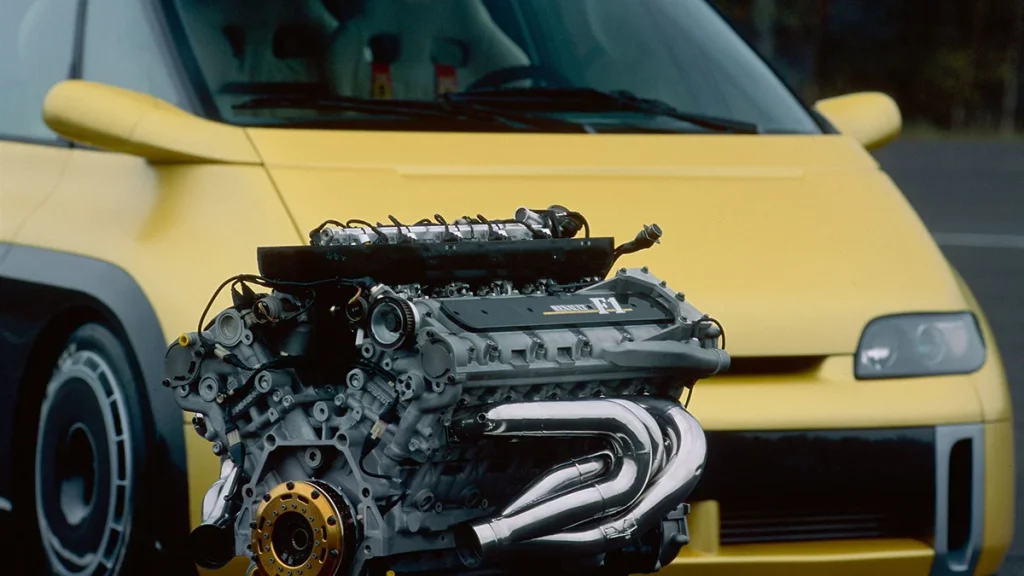This Renault Espace prototype became a legend when engineers from Williams Racing installed a high-revving F1 engine to create the world's fastest minivan