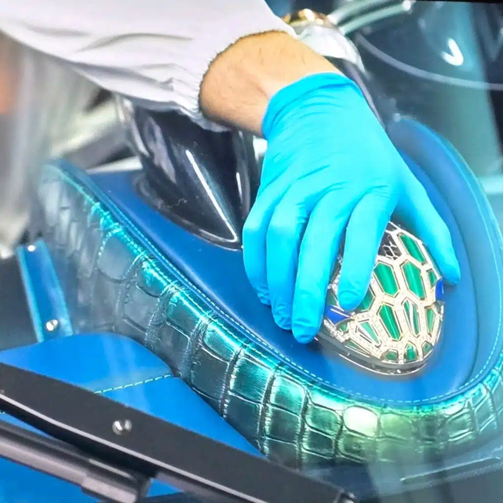 Pagani and Bulgari built a snake-skinned hypercar with diamonds and it bites at 217 mph