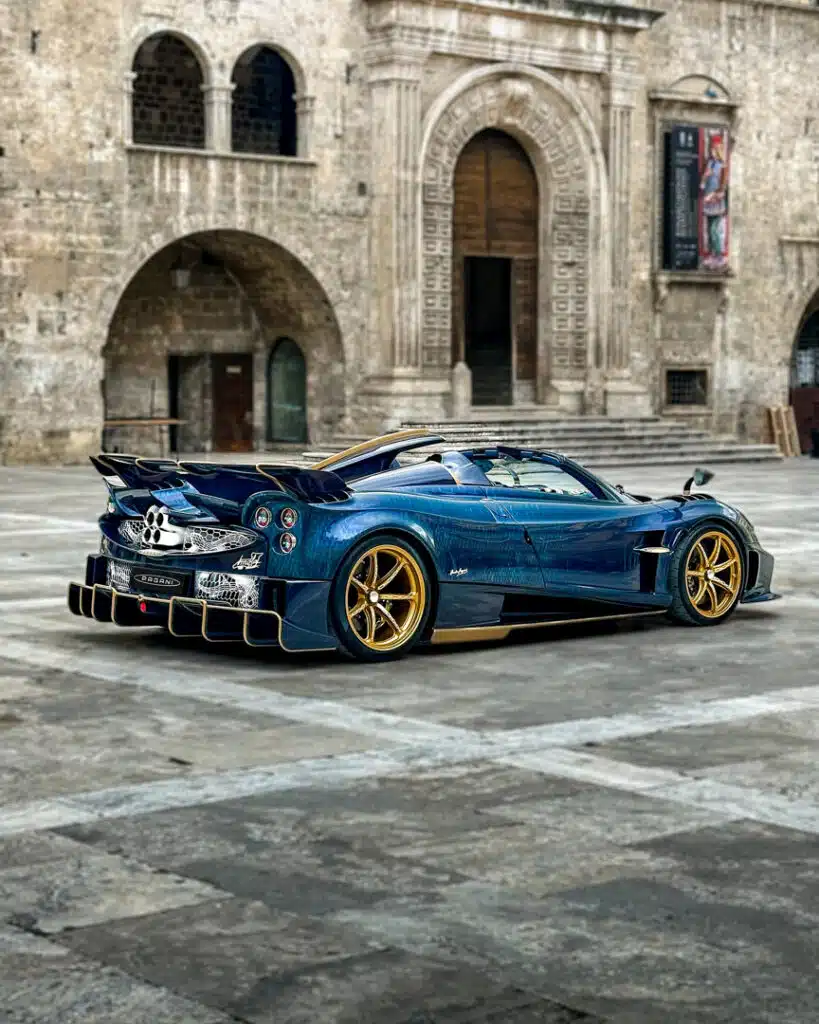 Pagani and Bulgari built a snake-skinned hypercar with diamonds and it bites at 217 mph