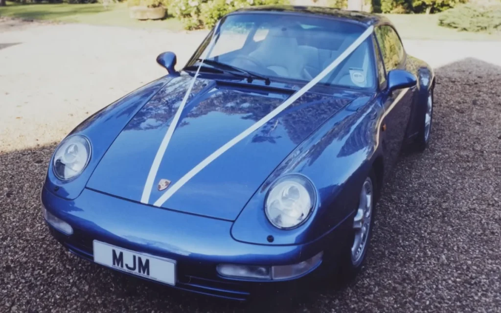A stolen 1997 Porsche 911 Targa was restored