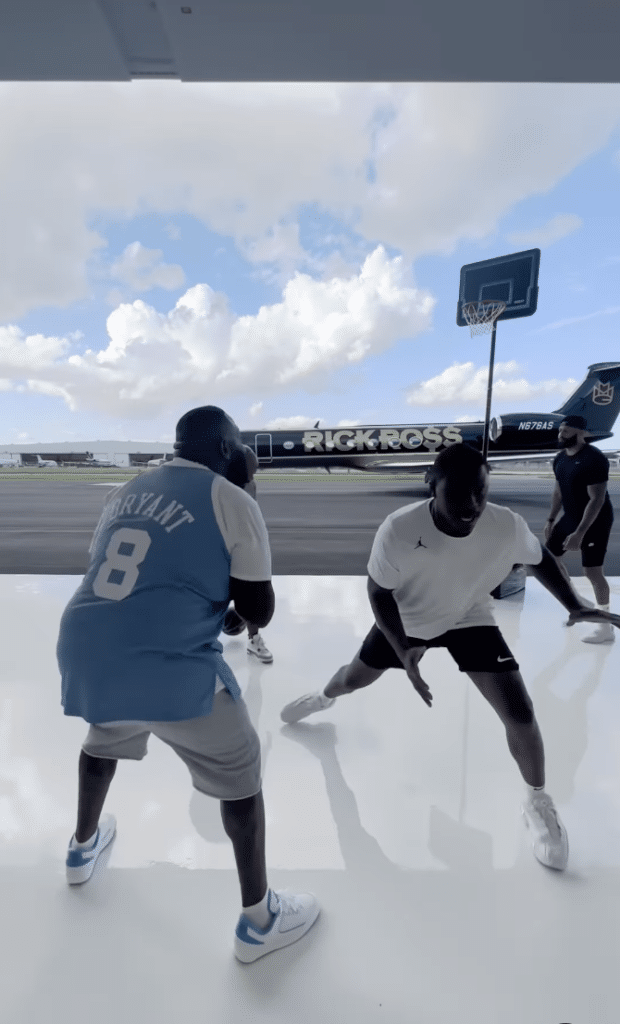 Watch Rick Ross delay take-off in his '$5 billion' jet for incredible reason