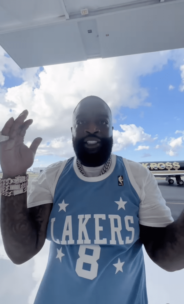 Watch Rick Ross delay take-off in his '$5 billion' jet for incredible reason