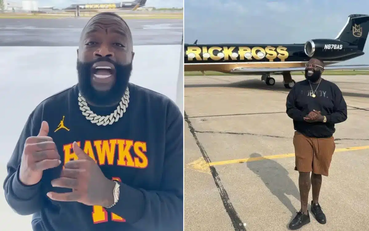 Rick Ross hiring flight attendant with amazing salary on his private jet 'Maybach Air'