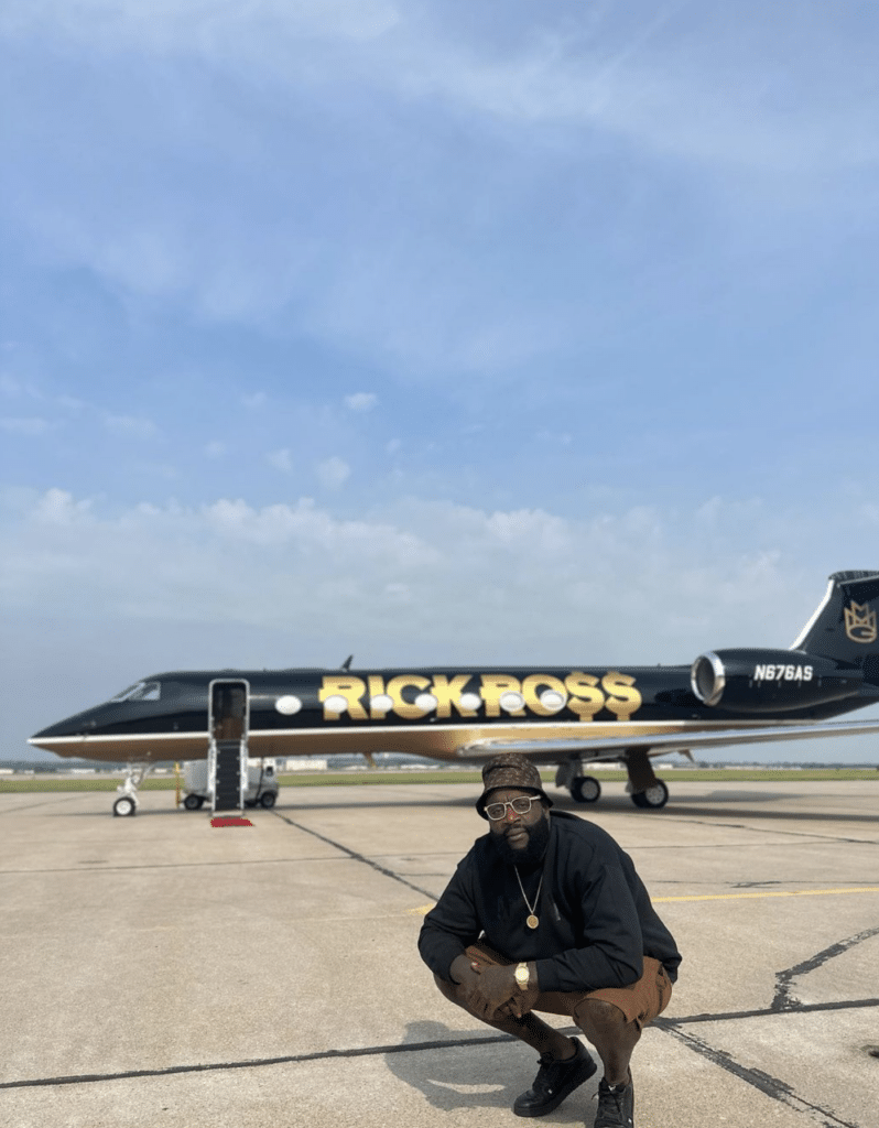 Rick Ross spent 0 million in last 6 months which includes mansion and private jet