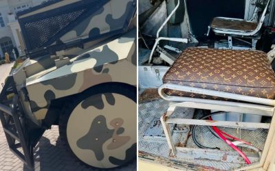 Rick Ross buys insane ‘tank’ fitted with Louis Vuitton seats