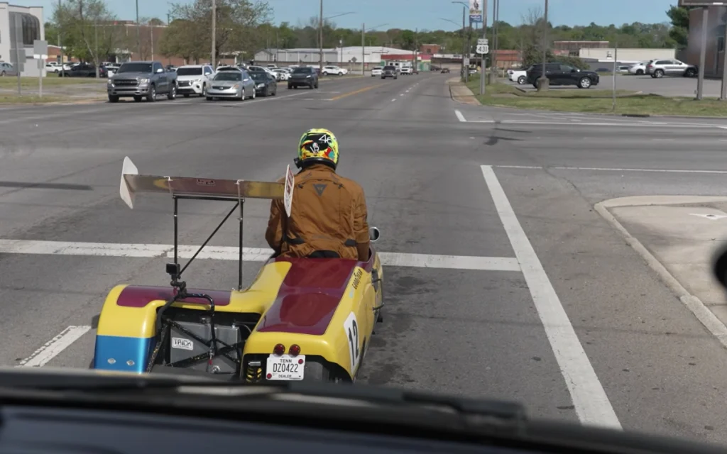 A street-legal land-speed motorcycle listed on Facebook Marketplace was all it took to set one Nashville YouTuber on a very questionable adventure.