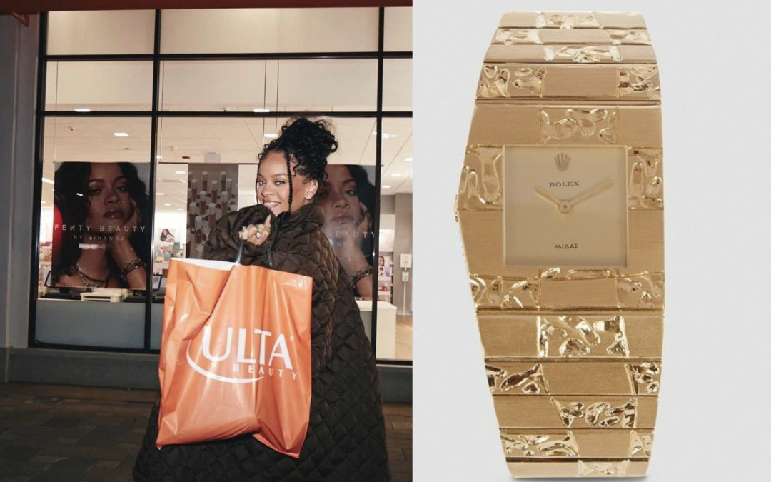 Rihanna spotted wearing a $40K Rolex you won’t see on anyone else
