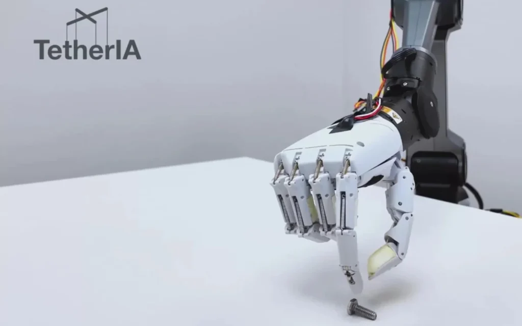 The $314 Aero Hand Open is an open-source robotic hand you can build yourself - it lifts phones, twists screws, and moves with human-like precision