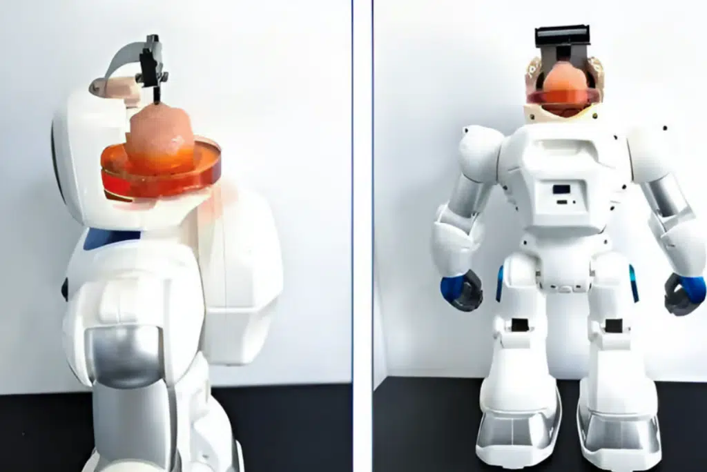 Robot has a human mind of its own in world first