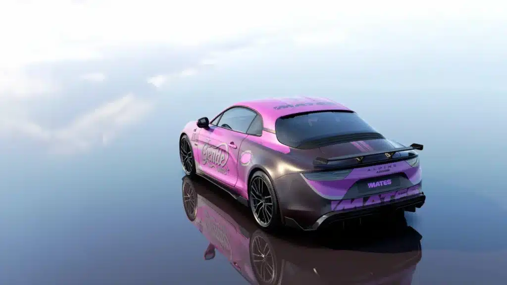 Rocket League collab turns the Alpine A110 into a pink esports show car