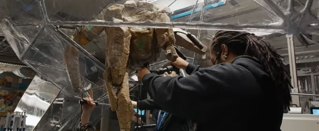 The alien character Rocky in Project Hail Mary is not CGI, it is a 3D printed fully operational puppet and the technology is extraordinary