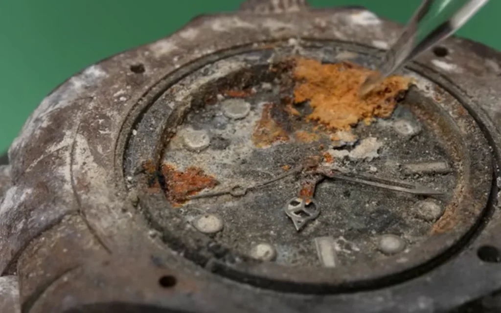 A Rolex Deepsea with an interesting backstory was completely destroyed in a house fire, but one expert was determined to revive it