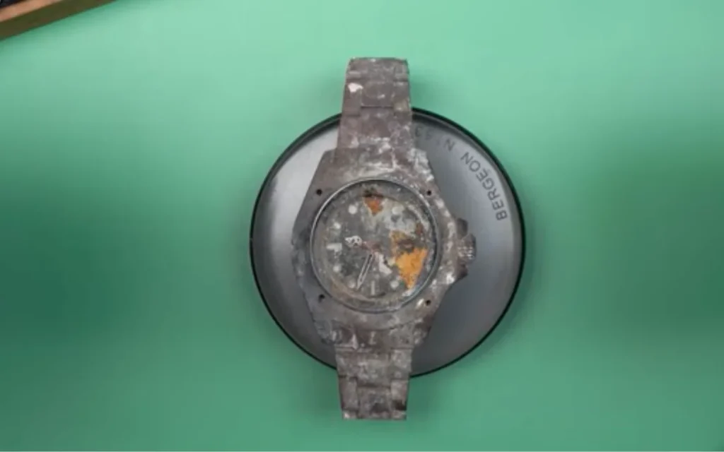 A Rolex Deepsea with an interesting backstory was completely destroyed in a house fire, but one expert was determined to revive it