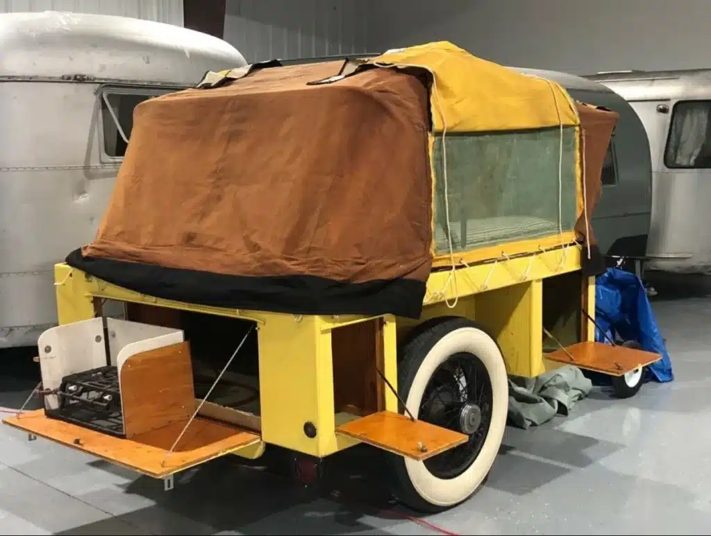1933 rolls-royce camping trailer