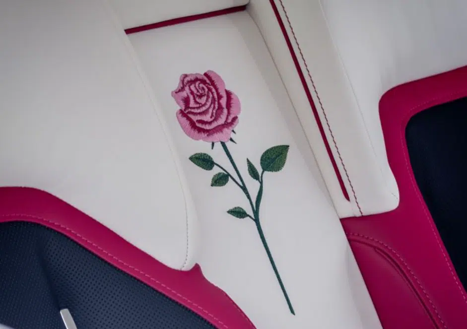 This Dubai millionairess turned a Rolls-Royce Spectre into a half-million dollar love letter