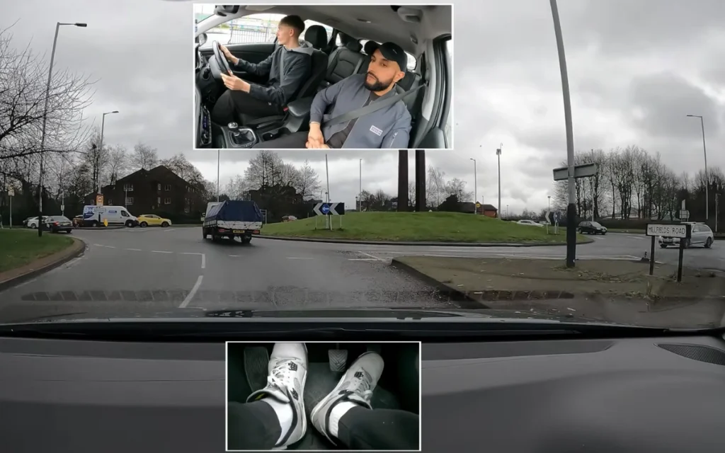 Turning up to a driving test after no formal lessons would rattle most learners, yet this run left the driving instructor genuinely surprised.