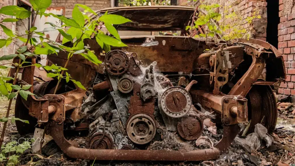 rebuilding rusty car engines