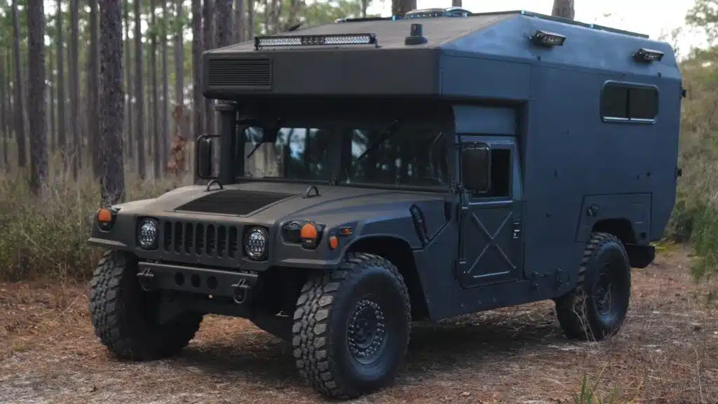 Man spent 1000 hours converting military truck into this amazing RV