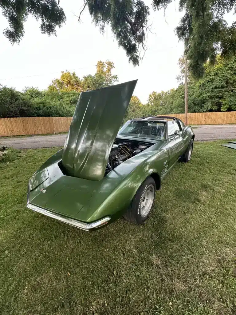 After 28 years Missouri man delightfully discovered neighbor's Chevy Corvette that he abandoned