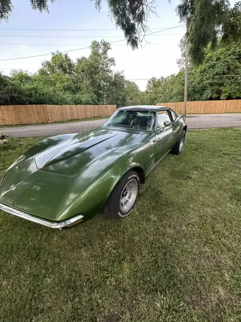 After 28 years Missouri man delightfully discovered neighbor's Chevy Corvette that he abandoned