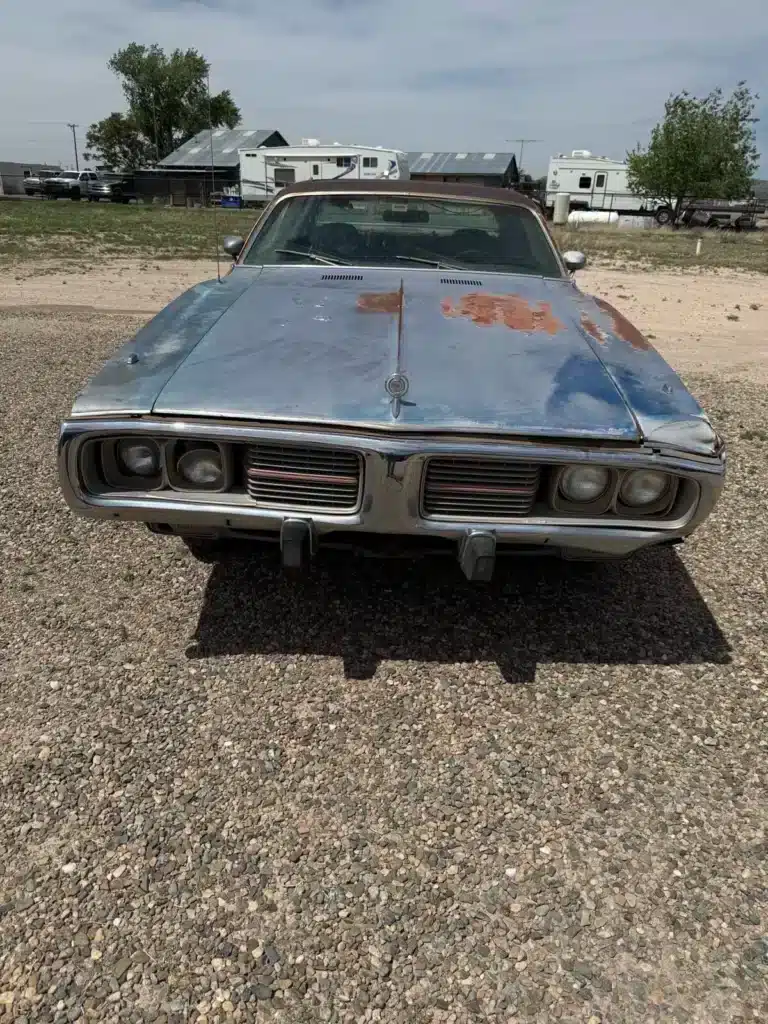 1973 Dodge Charger found in an Arizona barn after 40 years with rare option