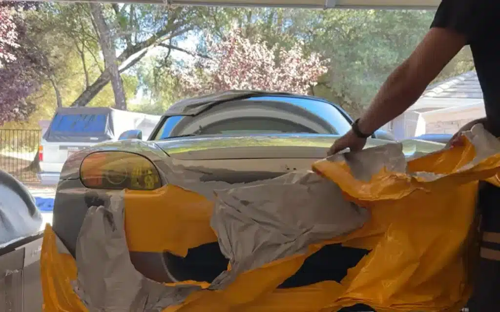 YouTuber Mellow Conner’s $300 DIY wrap on his Honda S2000 turned into a two-day battle with bubbles, heat guns, and stubborn optimism