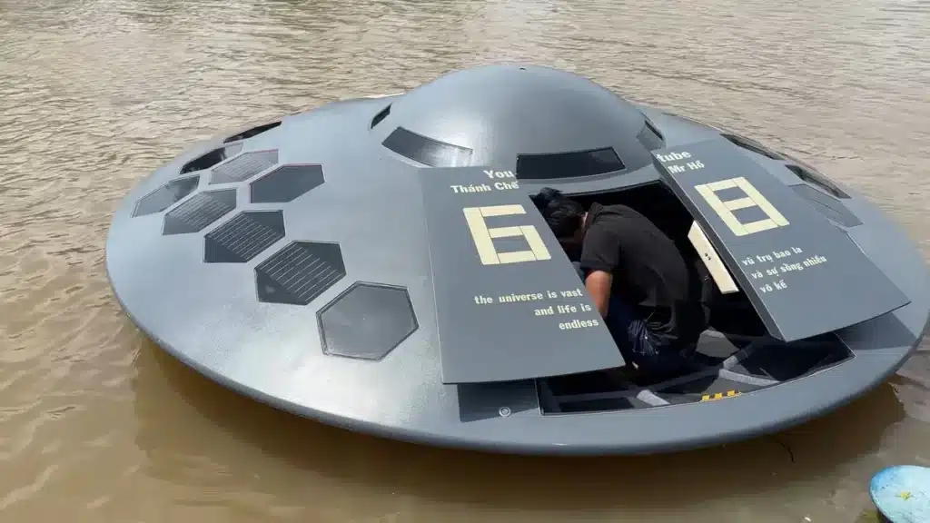 flying saucer jet boat ufo