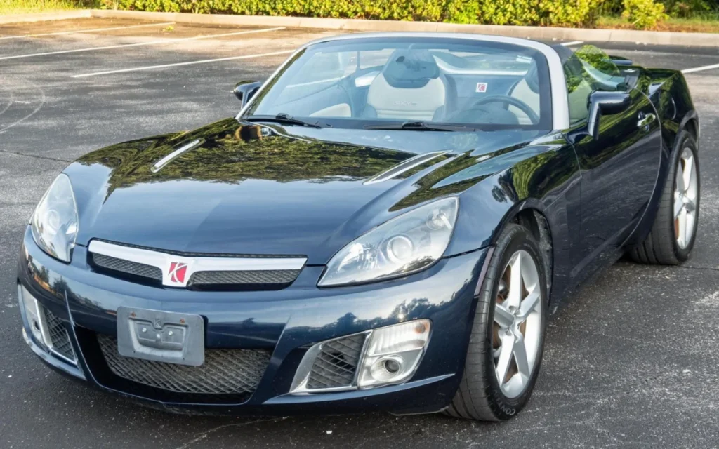 A Saturn Sky Red Line convertible sold in Florida for just $6,300 - barely half its usual value for a turbocharged manual roadster